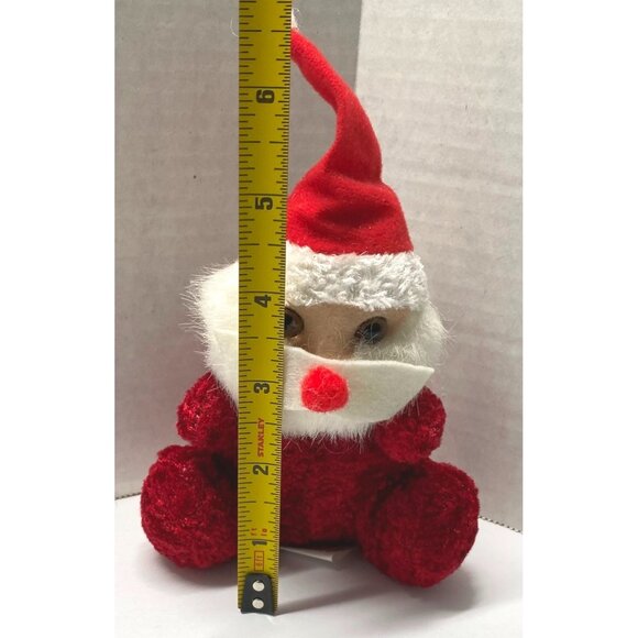 Vintage Santa Claus Plush Christmas Toy Stocking Stuffer Flomo Friends Forever - Picture 4 of 9